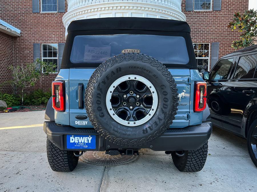 Version 1L Tail Light Overlays - 2021+ Bronco (w/ LED Taillights) StickerFab