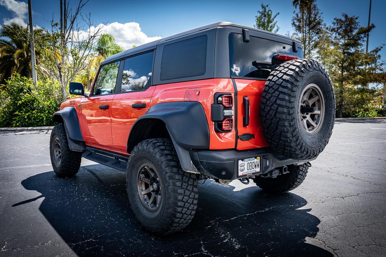 Version 1R Tail Light Overlays - 2021+ Bronco Raptor StickerFab