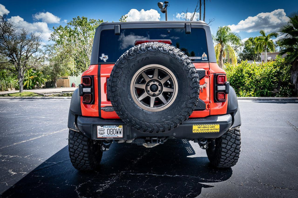 Version 1R Tail Light Overlays - 2021+ Bronco Raptor StickerFab