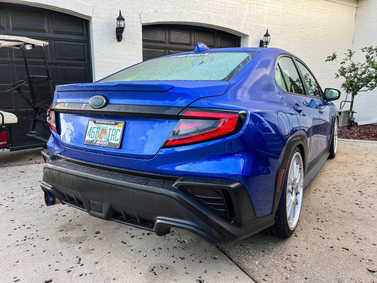 Version 3.0 Printed Series Dual Color Tail Light Overlays - 2022+ WRX StickerFab