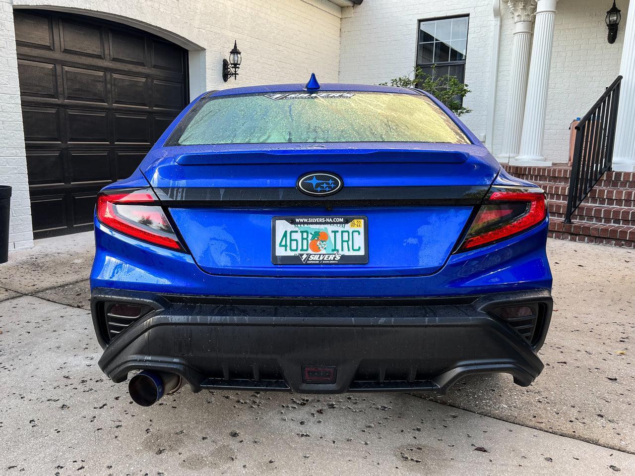 Version 3.0 Printed Series Dual Color Tail Light Overlays - 2022+ WRX StickerFab