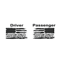 Stealth Clear Hardtop Side Window Overlays - 2021+ Bronco 4 Door StickerFab