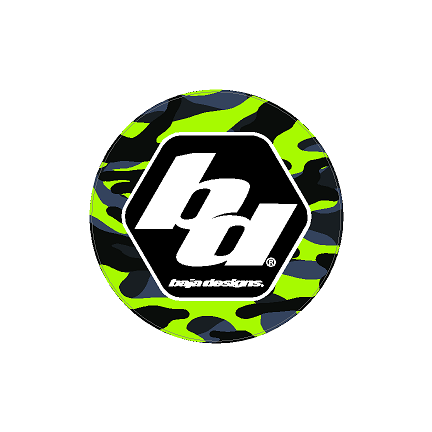 Baja Designs Squadron-R (Round) Light Cover Overlays  - Universal StickerFab