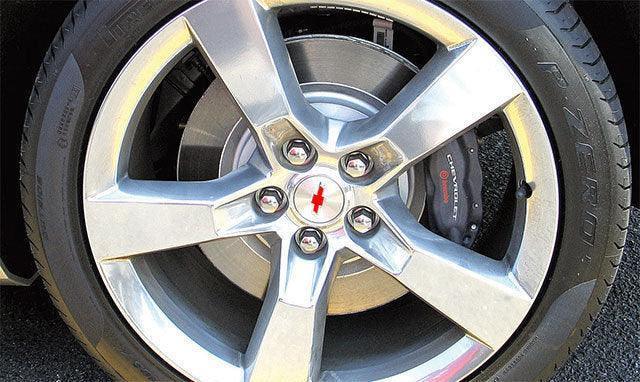 Wheel Bowtie Stickers - 2010-2013 Chevrolet Camaro StickerFab
