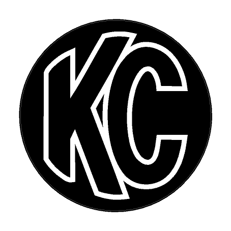 KC HiLITES Era 4 ROUND Series Light Cover Overlays - Universal StickerFab