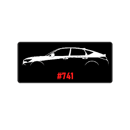 Wireless Charger Warning Label Overlay - 2023+ Integra StickerFab