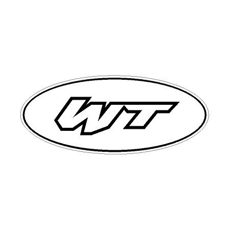 "WT" Rear Oval Emblem Overlays (Printed Series) - 2021-2023 Bronco Wildtrak StickerFab
