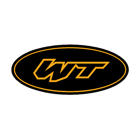 "WT" Rear Oval Emblem Overlays (Printed Series) - 2021-2023 Bronco Wildtrak StickerFab