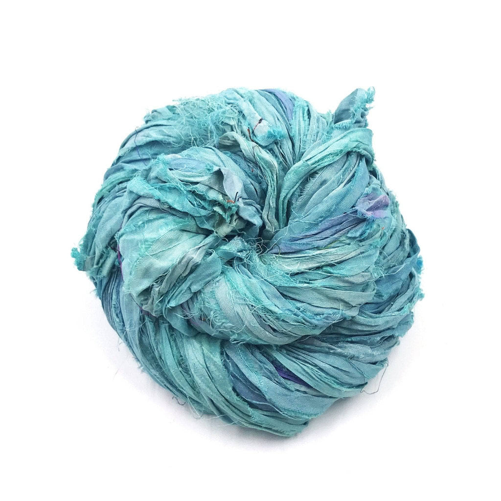 Artisan Recycled Sari Ribbon – Sari Treasures in Every Strand Darn Good Yarn