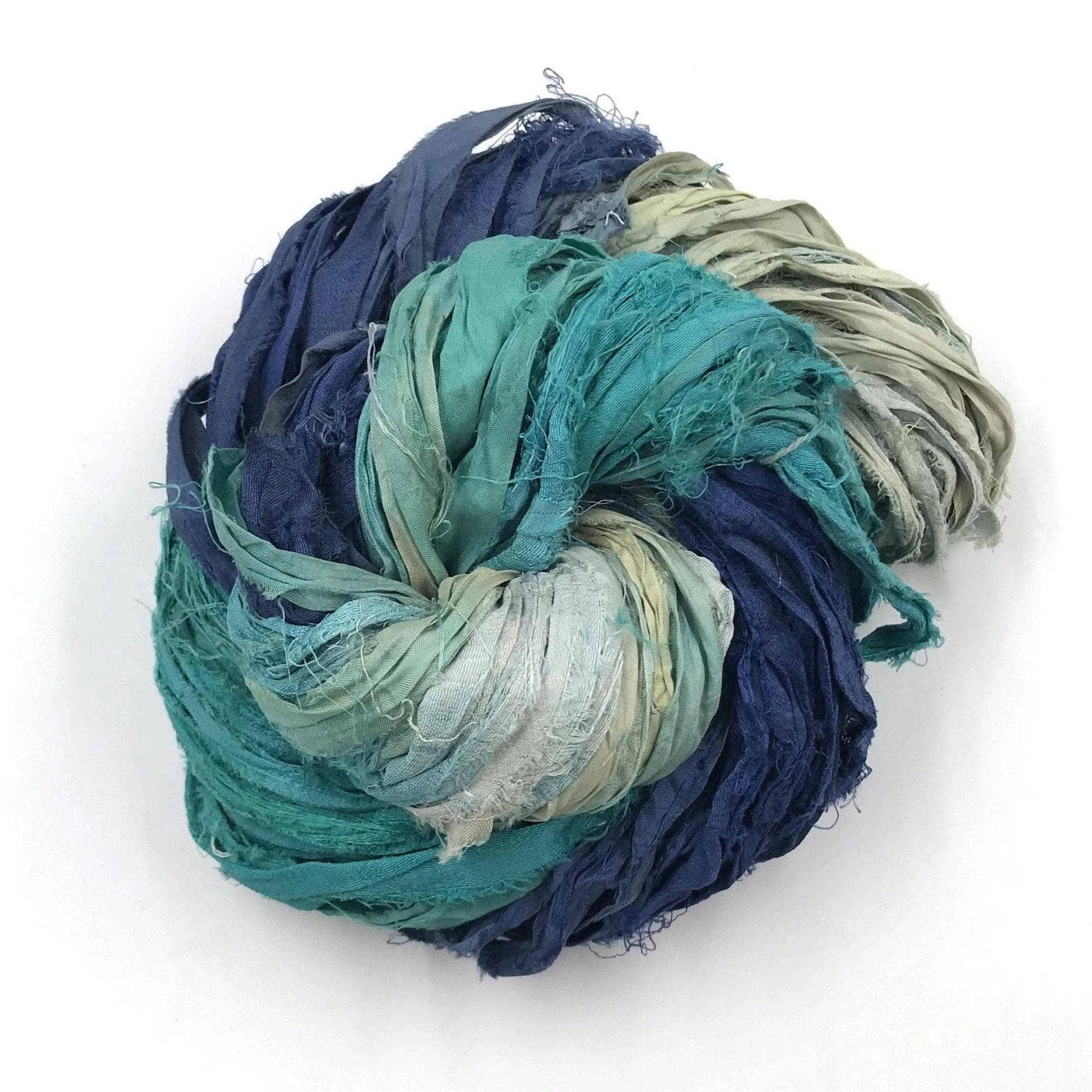 Artisan Recycled Sari Ribbon – Sari Treasures in Every Strand Darn Good Yarn