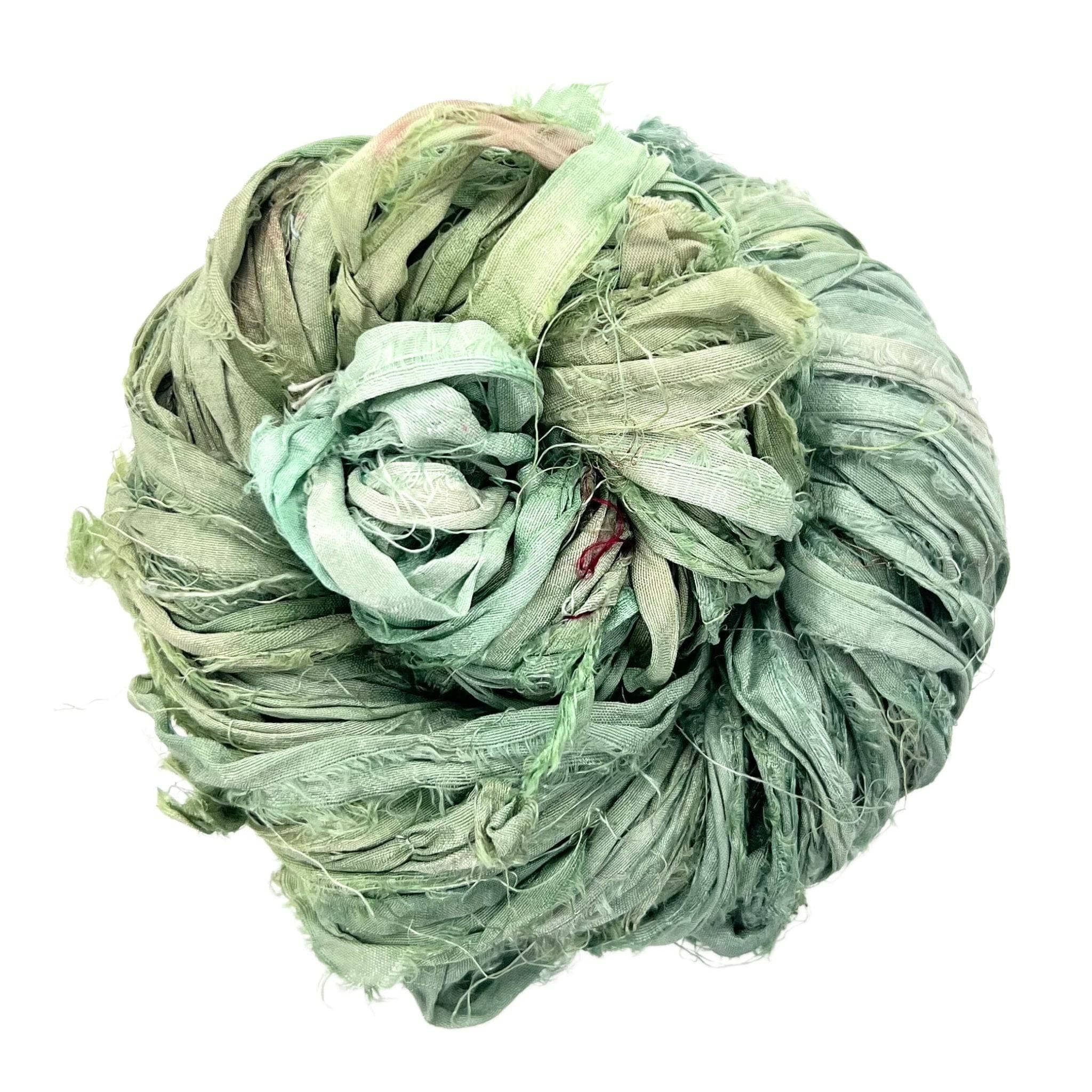 Artisan Recycled Sari Ribbon – Sari Treasures in Every Strand Darn Good Yarn