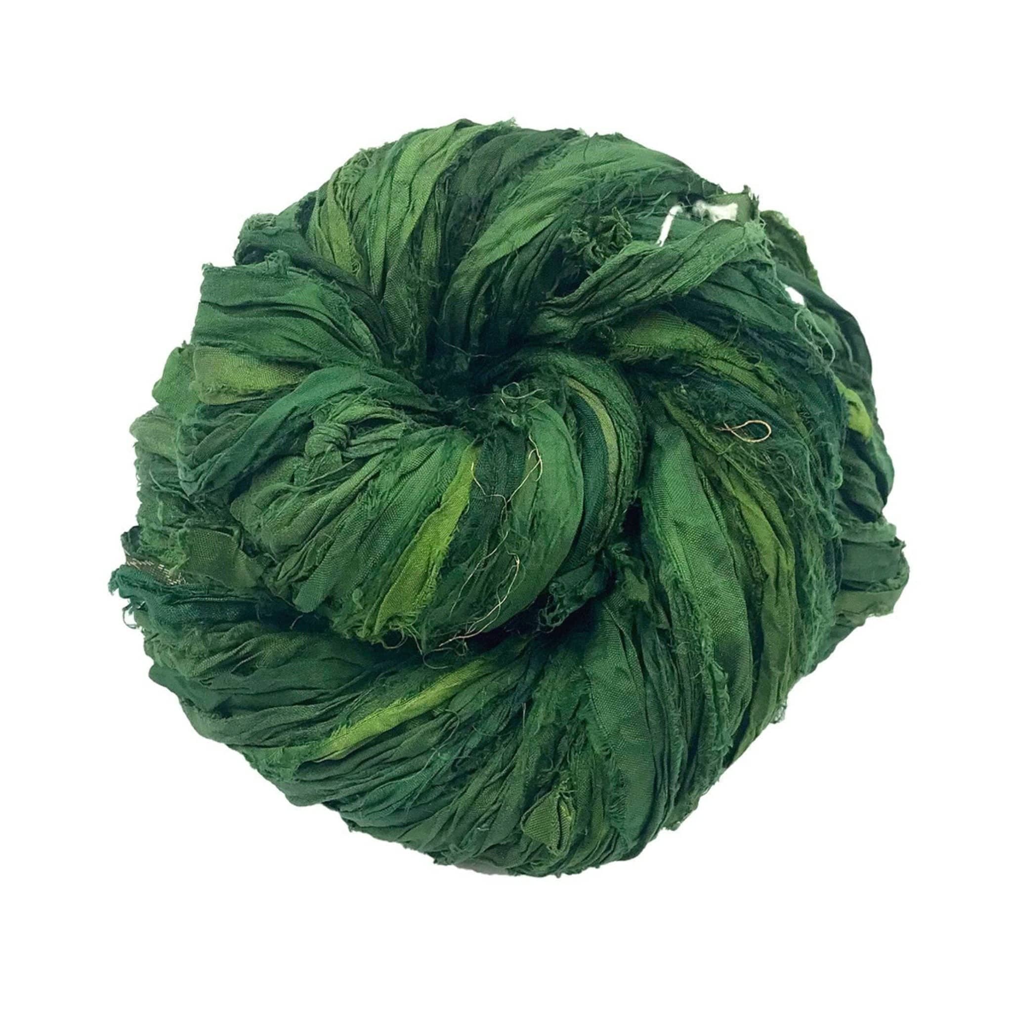 Artisan Recycled Sari Ribbon – Sari Treasures in Every Strand Darn Good Yarn