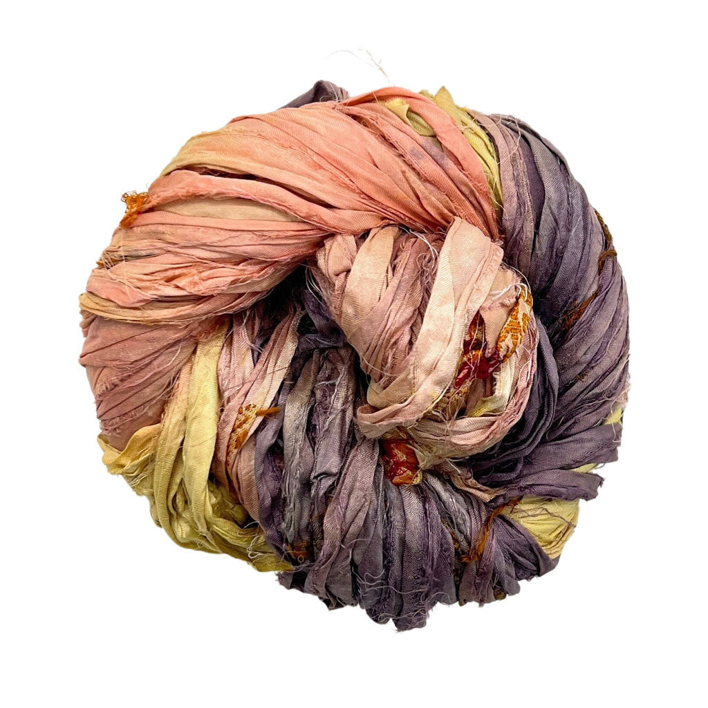 Artisan Recycled Sari Ribbon – Sari Treasures in Every Strand Darn Good Yarn