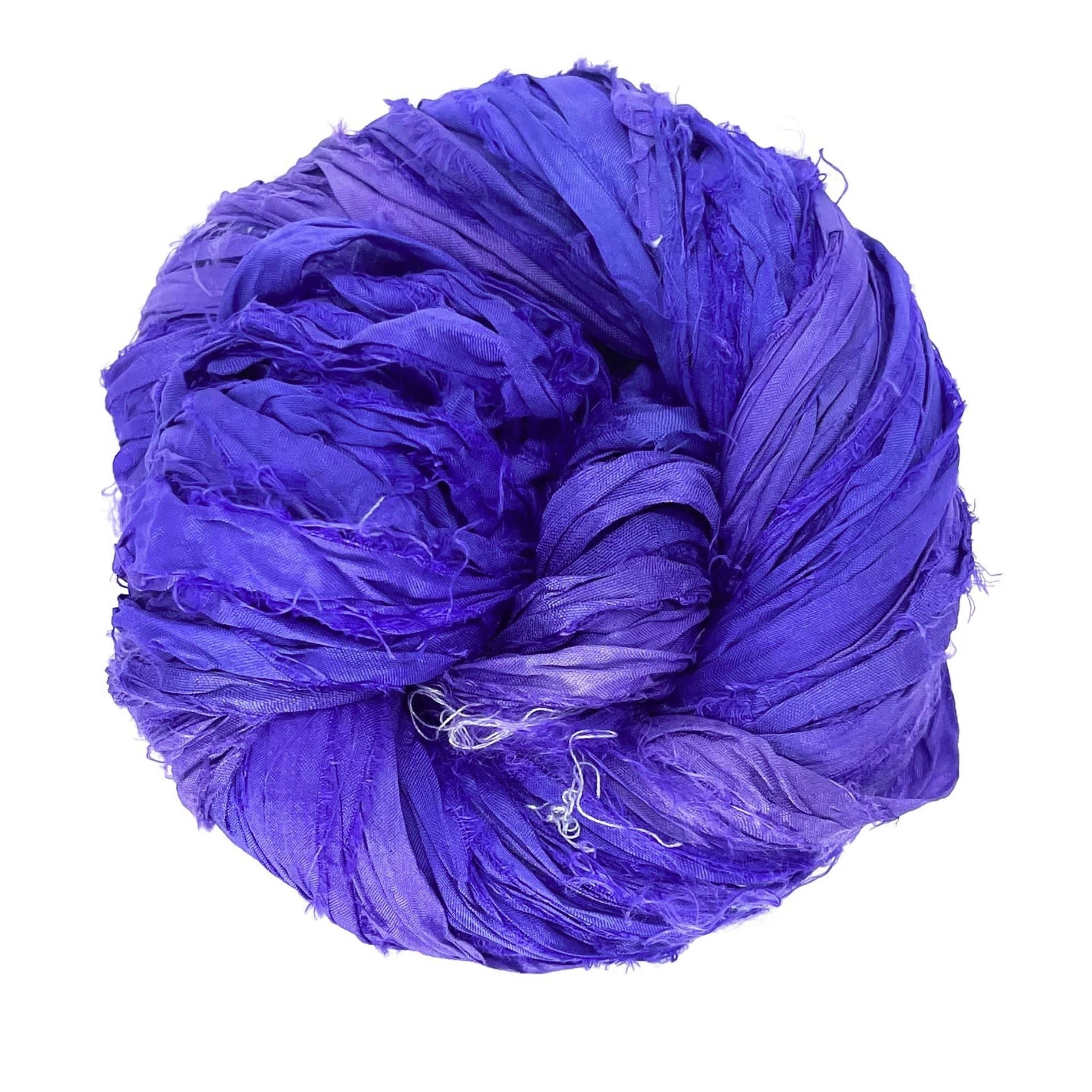 Artisan Recycled Sari Ribbon – Sari Treasures in Every Strand Darn Good Yarn