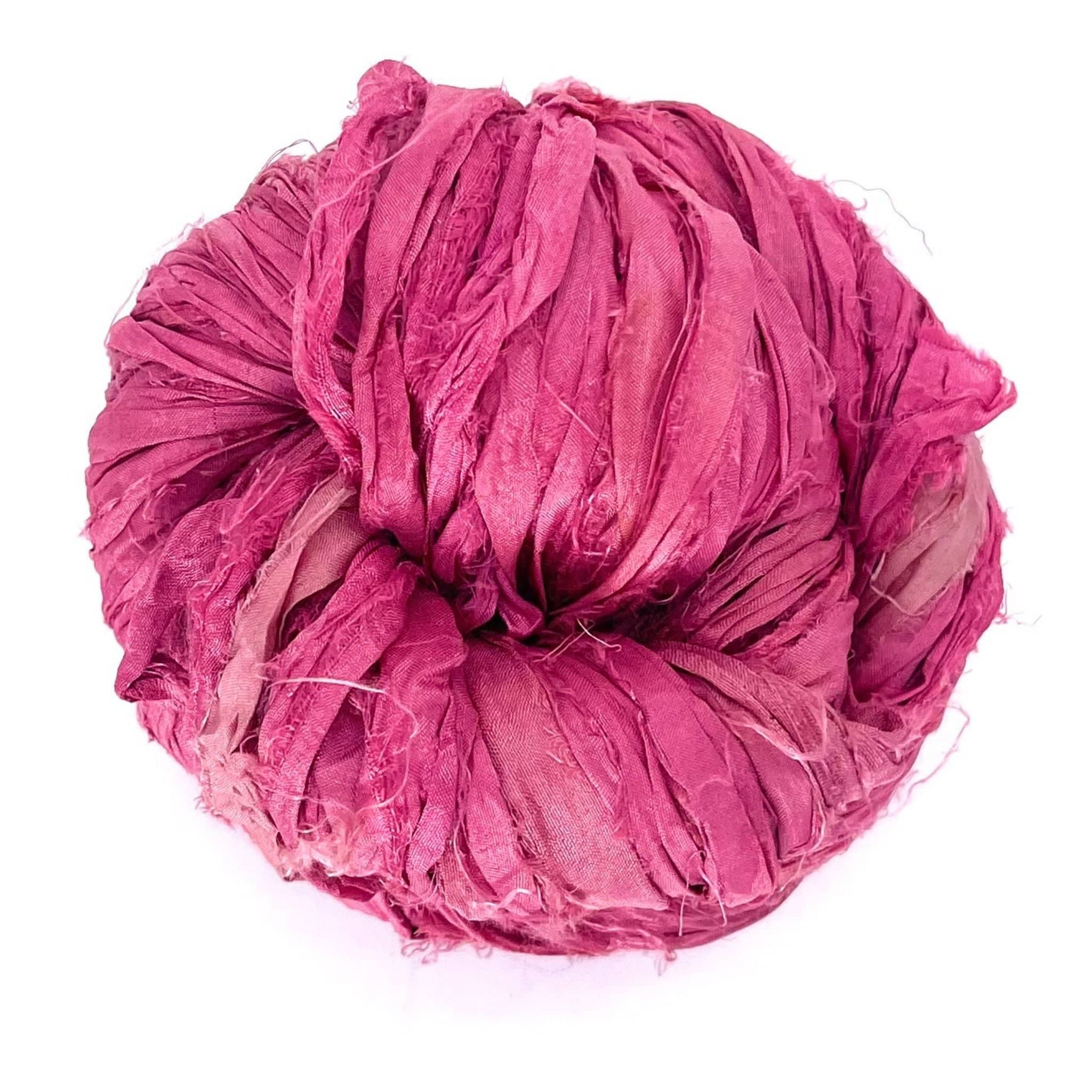 Artisan Recycled Sari Ribbon – Sari Treasures in Every Strand Darn Good Yarn