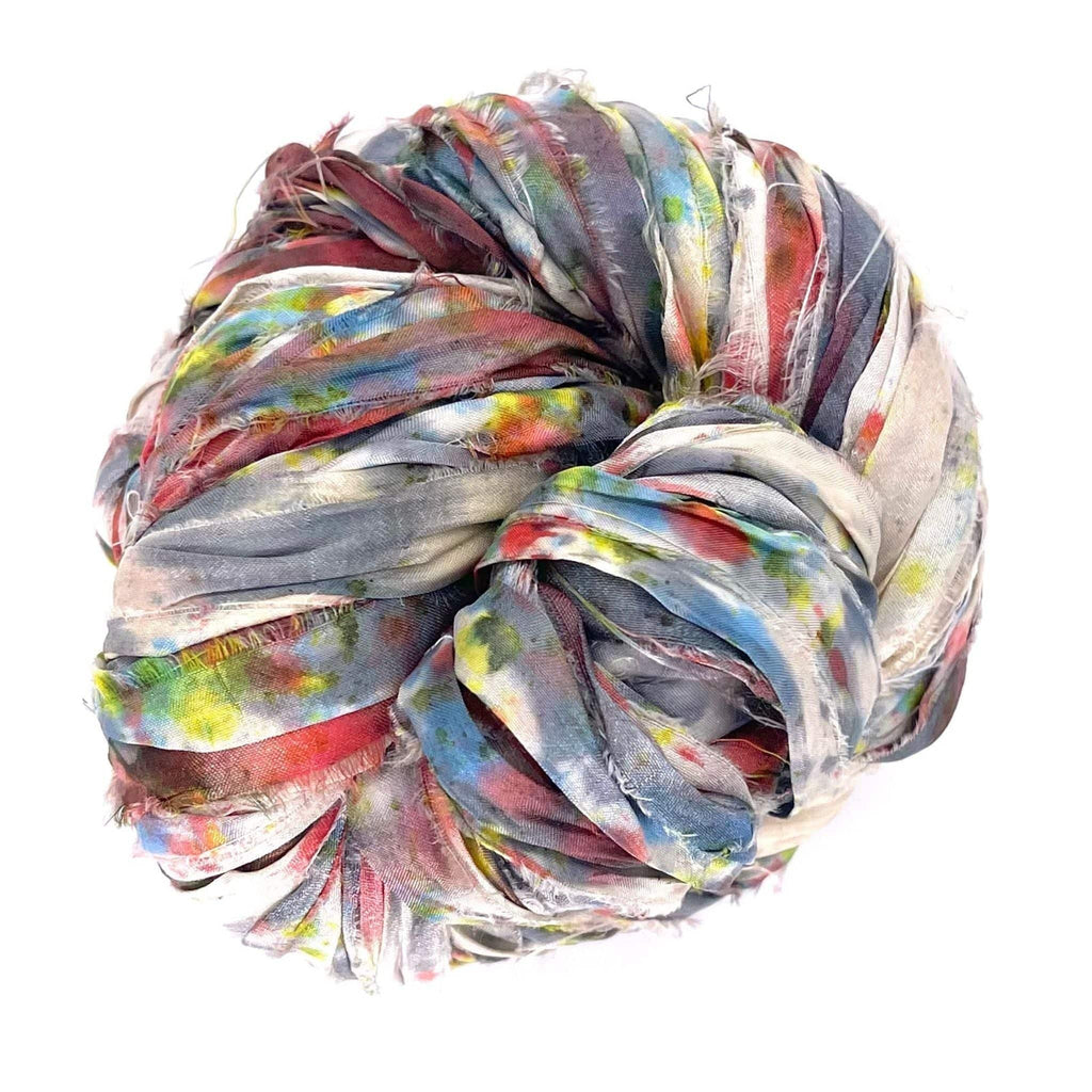 Artisan Recycled Sari Ribbon – Sari Treasures in Every Strand Darn Good Yarn