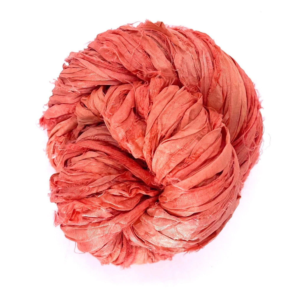 Artisan Recycled Sari Ribbon – Sari Treasures in Every Strand Darn Good Yarn