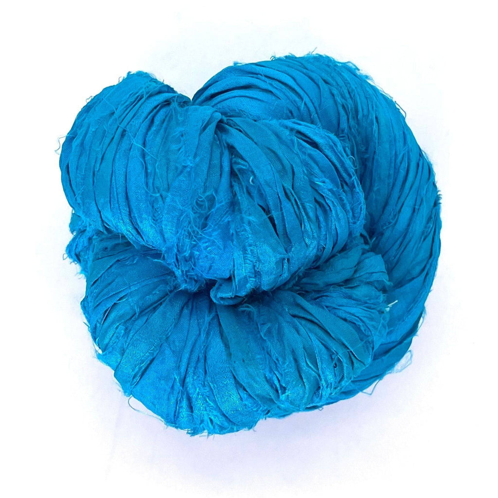 Artisan Recycled Sari Ribbon – Sari Treasures in Every Strand Darn Good Yarn