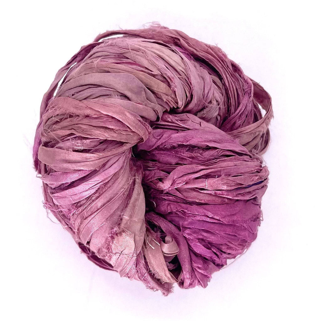 Artisan Recycled Sari Ribbon – Sari Treasures in Every Strand Darn Good Yarn