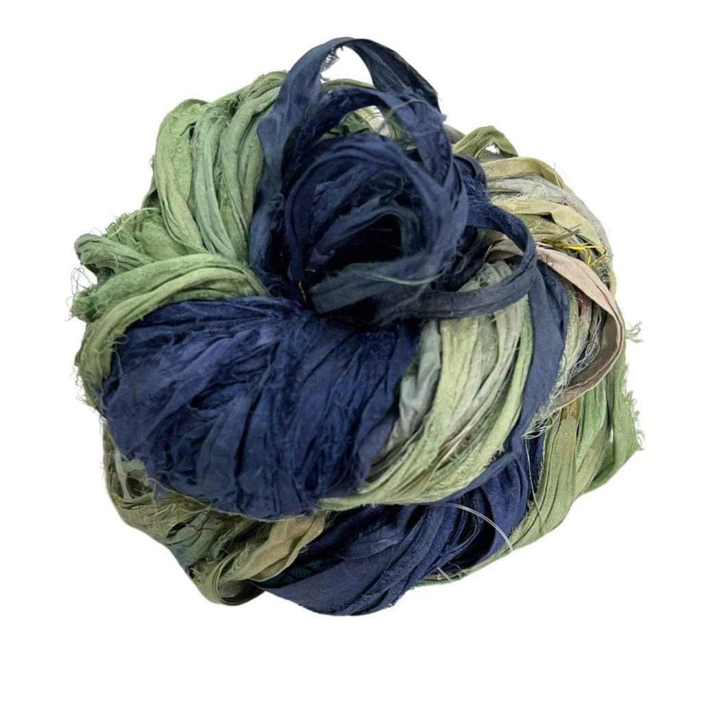 Artisan Recycled Sari Ribbon – Sari Treasures in Every Strand Darn Good Yarn