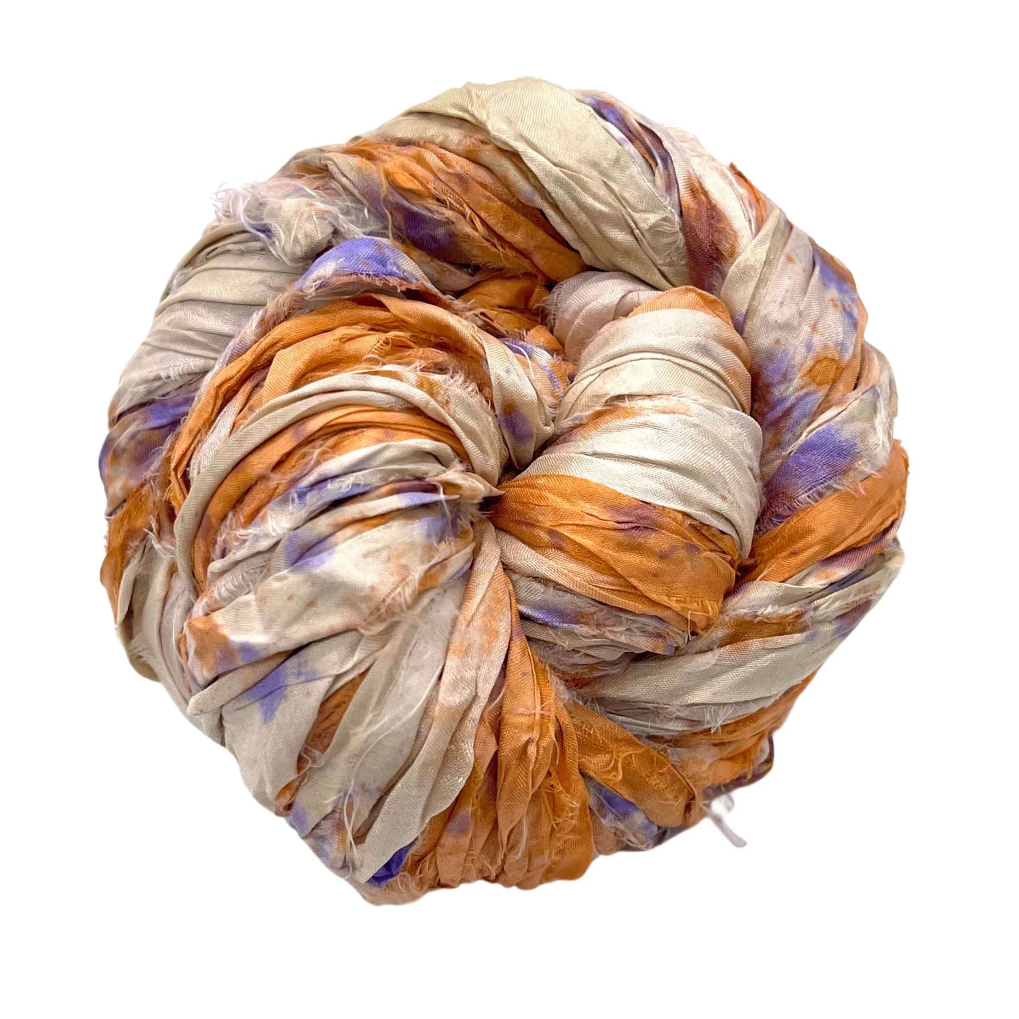 Artisan Recycled Sari Ribbon – Sari Treasures in Every Strand Darn Good Yarn