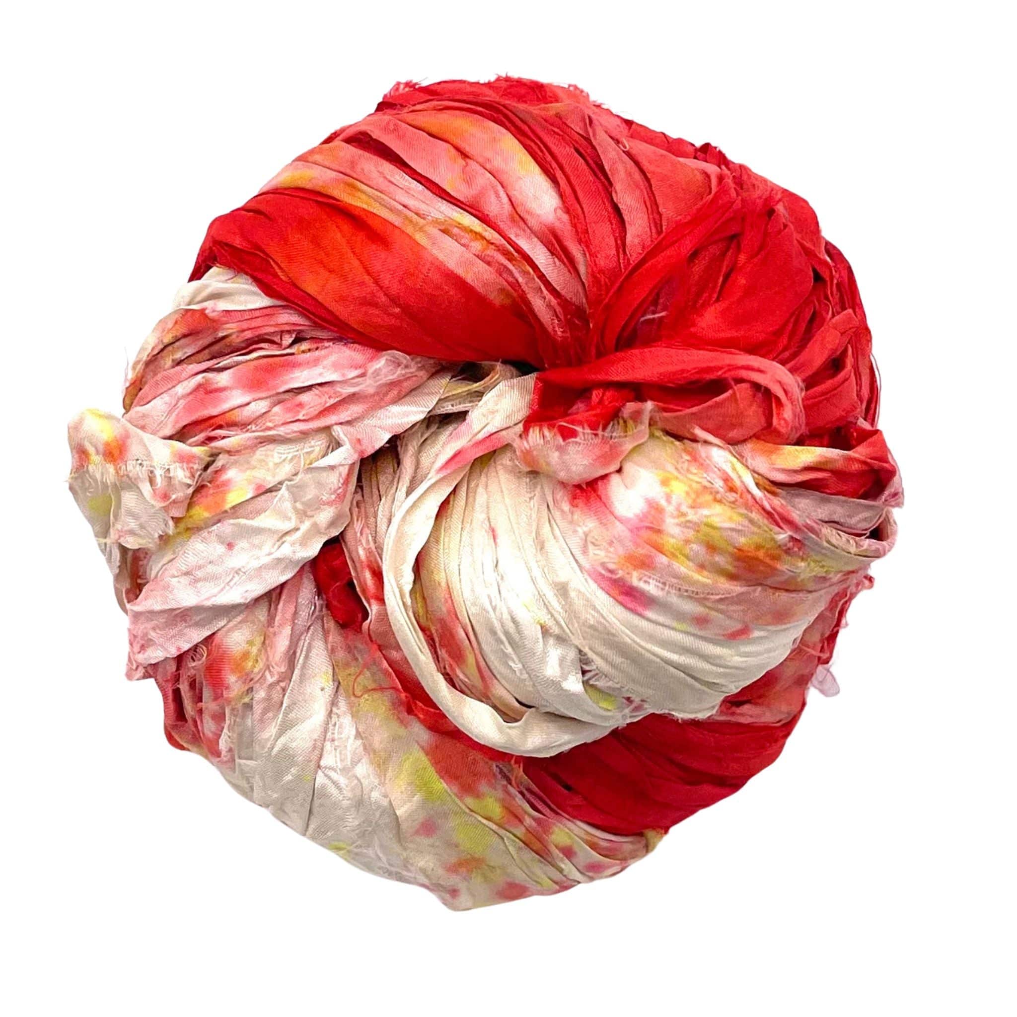 Artisan Recycled Sari Ribbon – Sari Treasures in Every Strand Darn Good Yarn