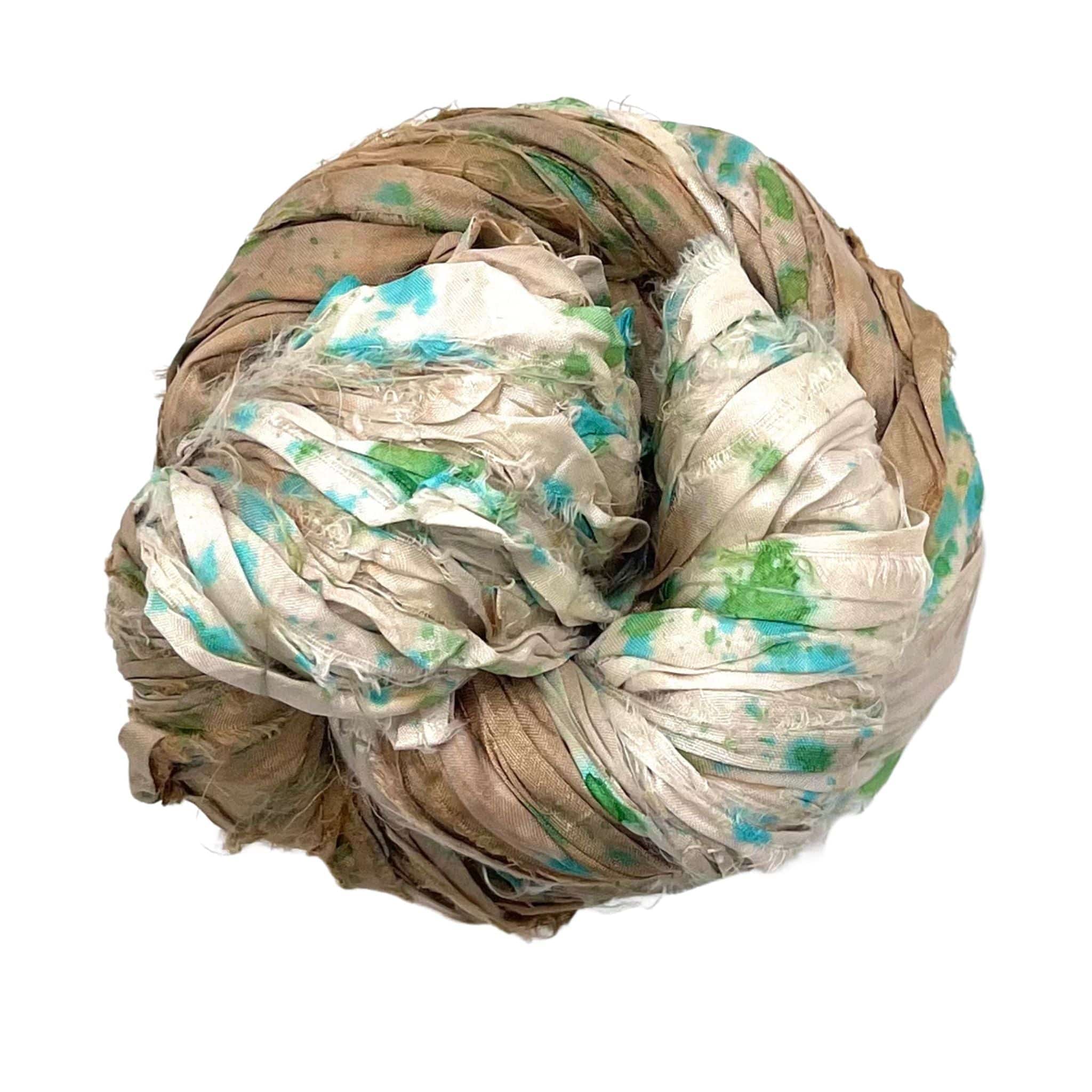 Artisan Recycled Sari Ribbon – Sari Treasures in Every Strand Darn Good Yarn
