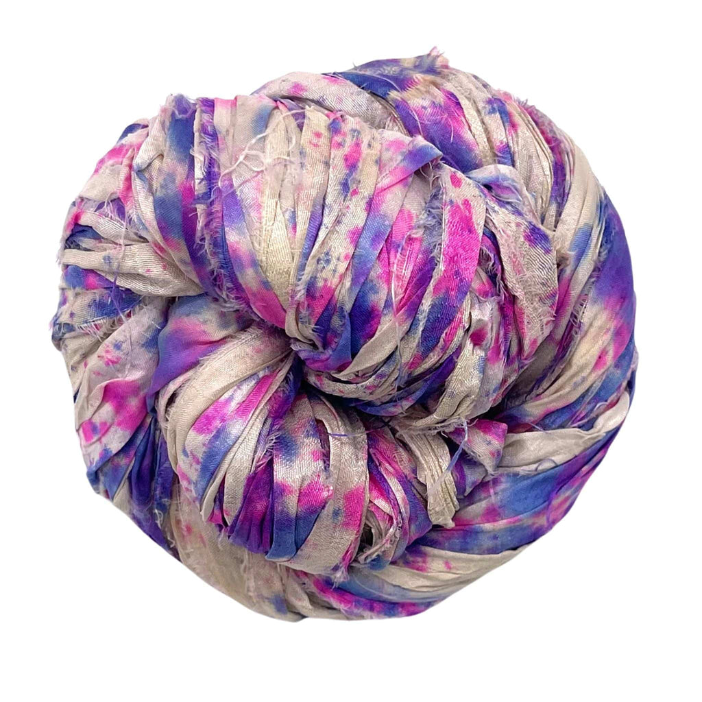 Artisan Recycled Sari Ribbon – Sari Treasures in Every Strand Darn Good Yarn