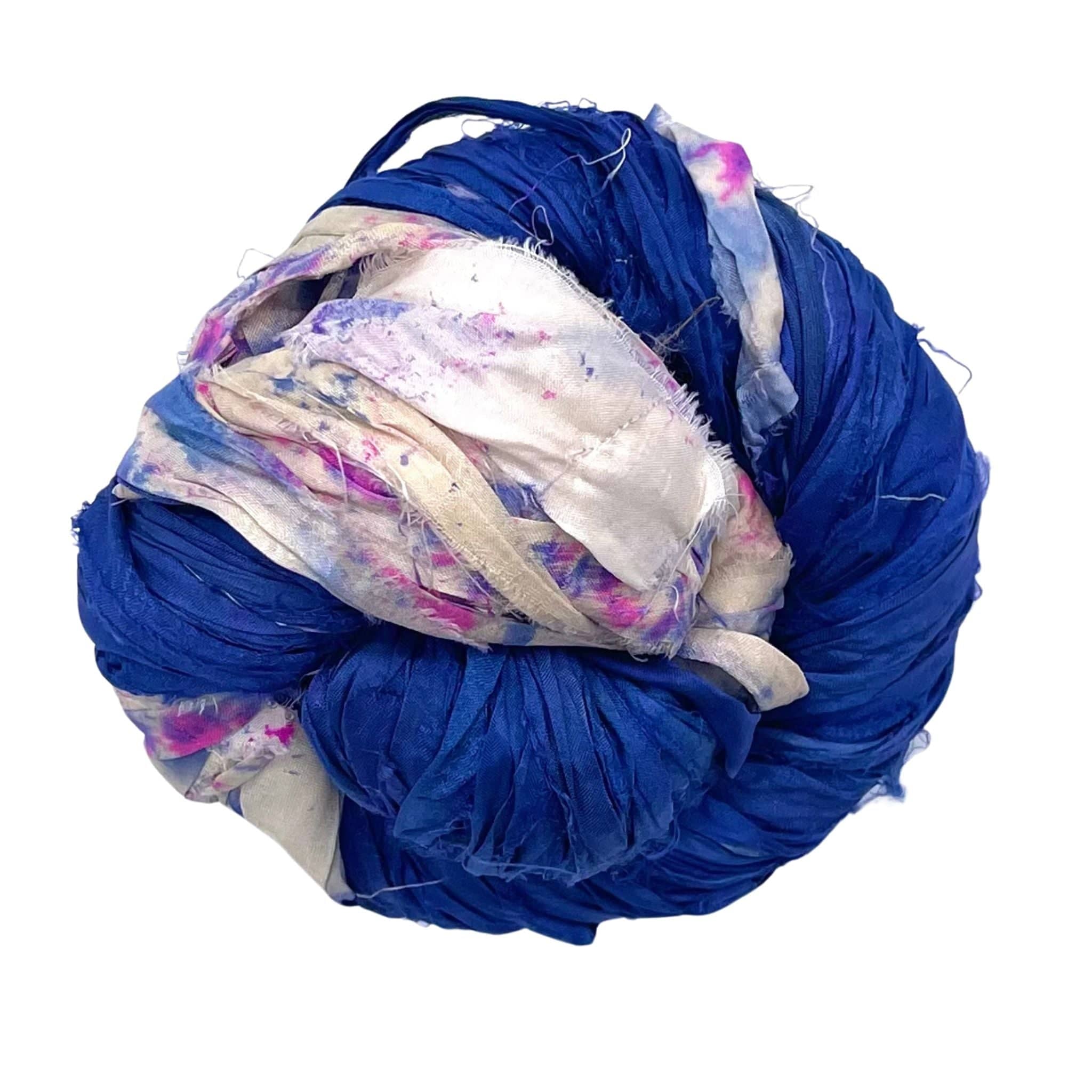 Artisan Recycled Sari Ribbon – Sari Treasures in Every Strand Darn Good Yarn