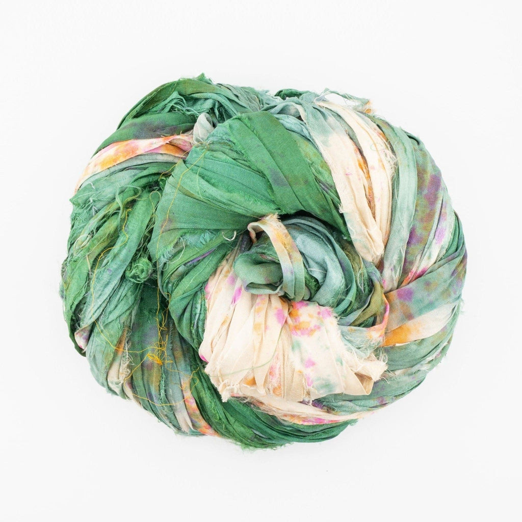 Artisan Recycled Sari Ribbon – Sari Treasures in Every Strand Darn Good Yarn