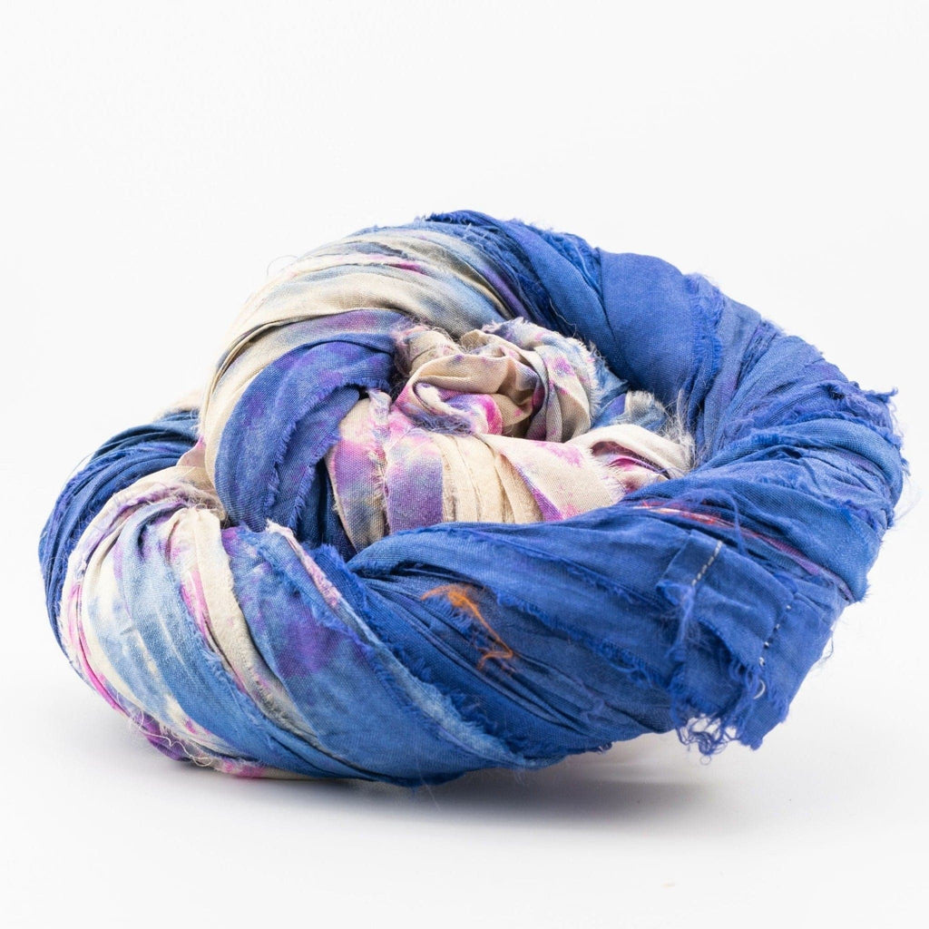 Artisan Recycled Sari Ribbon – Sari Treasures in Every Strand Darn Good Yarn