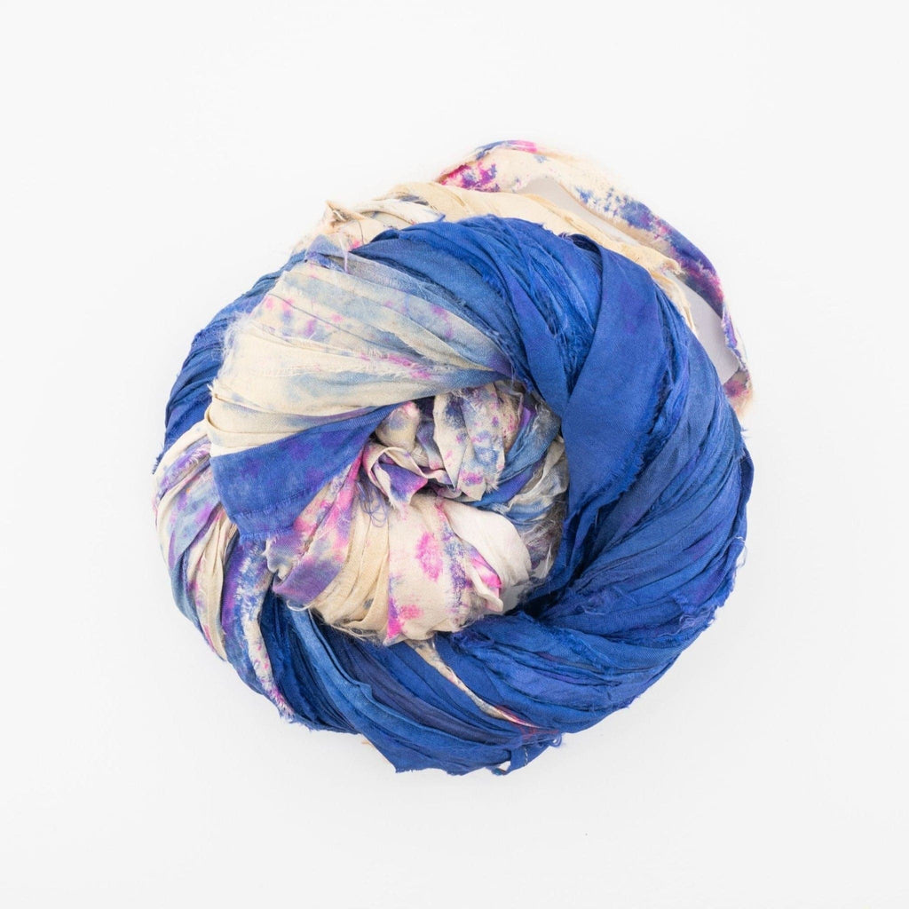 Artisan Recycled Sari Ribbon – Sari Treasures in Every Strand Darn Good Yarn