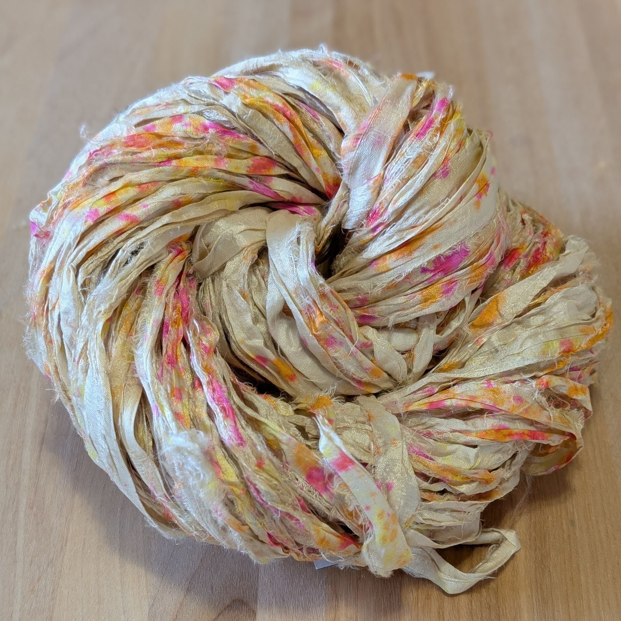 Artisan Recycled Sari Ribbon – Sari Treasures in Every Strand Darn Good Yarn