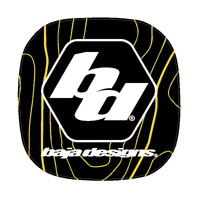 Baja Designs XL Topo Light Cover Overlays  - Universal StickerFab